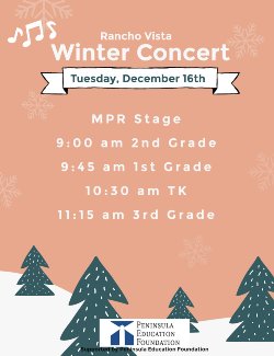 Winter Concert Flyer